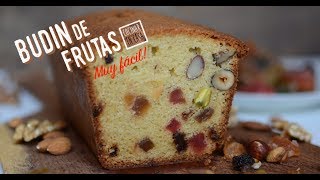 Budín de frutas [upl. by Ymmaj]