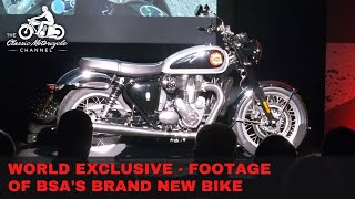 New BSA Gold Star Motorcycle Revealed [upl. by Ekard]