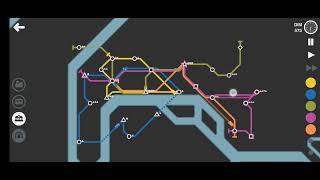 Mini Métro Gameplay  1 [upl. by Annahael]