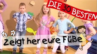 👩🏼 Zeigt her eure Füße  Singen Tanzen und Bewegen  Kinderlieder [upl. by Atteve]