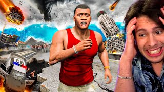 TODOS OS DESASTRES NATURAIS NO GTA 5 Terremoto Furacão Tsunami Meteoro Neve Poeira [upl. by Samuel698]