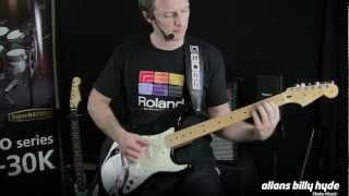 Fender® G5 Powered by Roland COSM® VG Strat® Electric Guitar [upl. by Aehtorod]