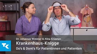 KrankenhausKnigge Dos amp Donts  Dr Johannes Wimmer amp Alina Kriesten [upl. by Ynaitirb]