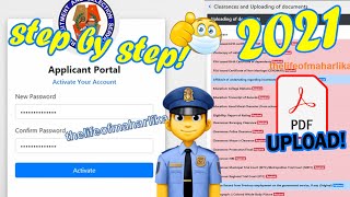 UPDATED STEP BY STEP PROCESS  PNP Comprehensive Online Recruitment Processing System CY 2021 [upl. by Jovita]