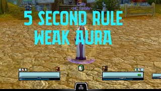 WOW Classic  Weak Aura Showcase 5 second rule [upl. by Alrak]