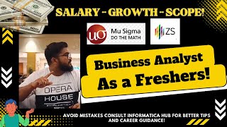 Business Analyst Role for Freshers  All about growth  Scope and opportunity itjobs jobsearch [upl. by Fogg]