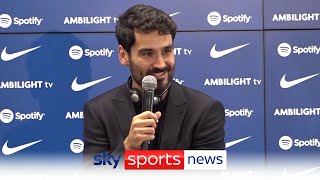 IIkay Gündogan explains his decision to leave Manchester City for Barcelona [upl. by Jodie974]