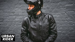 BELSTAFF Mistral Leather Motorcycle Jacket Review [upl. by Rika]