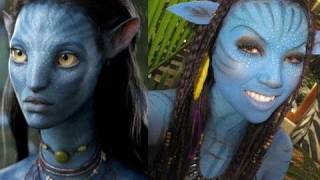 Neytiri Avatar Halloween MakeupTutorial [upl. by Ludewig147]