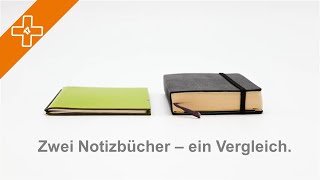 Zwei Notizbücher  ein Vergleich X17 One X17002 [upl. by Irrehs998]