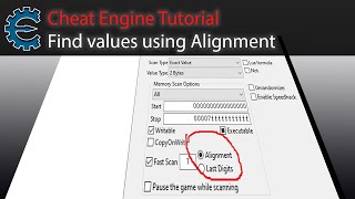 Cheat Engine tutorial finding difficult values using Alignment search [upl. by Busiek633]