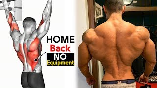 Bodyweight Back Exercises Workouts  No Equipment [upl. by Nicol]