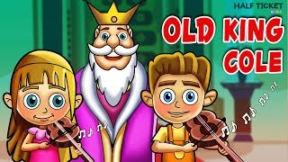 Old King Cole  Nursery Rhymes And Kids Songs With Lyrics [upl. by Chassin]