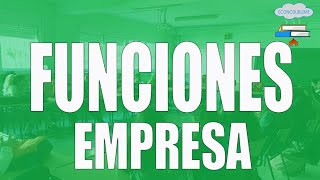 Las 4 funciones de la empresa [upl. by Huntingdon]