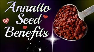 Annatto Seed Health Benefits  IN ONE MINUTE [upl. by Orella801]