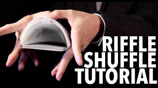 Cardistry for Beginners Shuffles  Riffle Shuffle Tutorial [upl. by Chao]