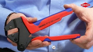 KNIPEX CrimpSystemzange [upl. by Ringe715]