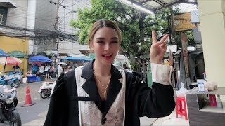 LIVE  Street Cafe with PloySai Coffee Lady Bangkok Thailand  Ploy Sai  Thai Street Food [upl. by Nordna2]