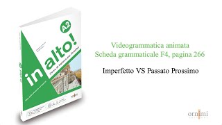 F4 Imperfetto VS Passato prossimo Videogrammatica animata in alto A2 [upl. by Bartholomeo720]