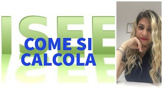 COME SI CALCOLA ISEE 2022 [upl. by Elleon147]