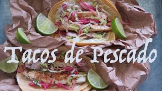 Como Hacer Tacos de Pescado  The Frugal Chef [upl. by Arick126]