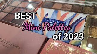 BEST MINI EYESHADOW PALETTES 2023 🌟 [upl. by Ennoirb18]