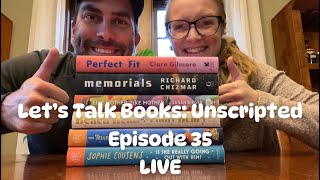 Episode 35  Let’s Talk Books Unscripted LIVE livestream booktube podcast bookworms reading [upl. by Acinorahs]