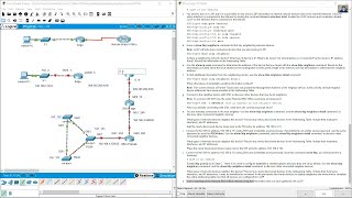 1026 Packet Tracer  Use LLDP to Map a Network [upl. by Mcnally]