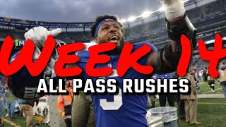 Kayvon Thibodeaux Week 14 All Pass Rushes [upl. by Raybin]