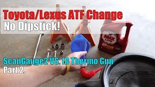 How to Change Toyota or Lexus Transmission Fluid [upl. by Atoked]