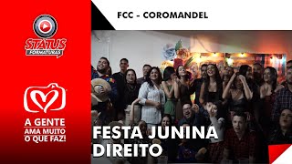 FESTA JUNINA  DIREITO  FCC  COROMANDEL [upl. by Louanna]