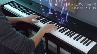 Thunder Plains  Final Fantasy X Piano Collections [upl. by Irtimd]