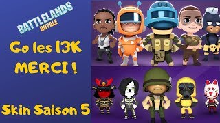 LIVE Battlelands Royale Nouveau Skin Saison 5  Jeux avec Abonnés en LIVE [upl. by Readus553]