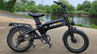 ANIIOKI A8 Pro Max Electric Bike ReviewRANGE TEST [upl. by Gaivn]