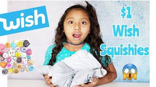 1 SQUISHIES FROM WISH CHEAP SQUISHIES  IS IT WORTH IT [upl. by Konstantin911]