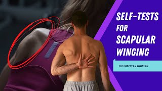 Selftesting for Scapular Winging amp Shoulder Internal Rotation  Waugh Personal Training [upl. by Wilone]