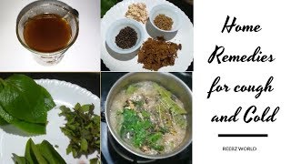 Home Remedy for Cough and Cold  Herbal decoctionReebz WorldRecipe14 [upl. by Ferdy]