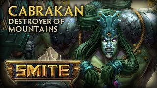 SMITE  God Reveal  Cabrakan Destroyer of Mountains [upl. by Anatole]