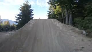 Full POV Run  Crabapple Hits Whistler Bike Park October 2022 [upl. by Yennej]