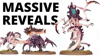 ENORMOUS Tyranids Reveals Norn Emissary Neurolictor Genestealers Biovores  More [upl. by Ahens]