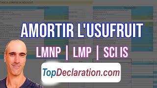 Amortir lusufruit en LMNP  LMP  SCI IS quid de la nue propriété [upl. by Livia]