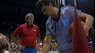 1984 Los Angeles Olympics quarterfinal stage  USA vs West Germany game highlights [upl. by Hada]