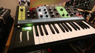 Moog Grandmother quotCloserquot bassline demo Nine Inch Nails [upl. by Alyam]