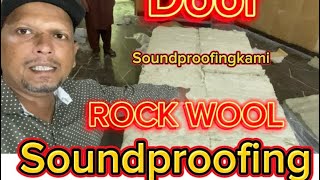 DOOR SOUNDPROOFINGROCK WOOL  Meking  ￼ Jude fabric ￼￼￼ [upl. by Laemaj]