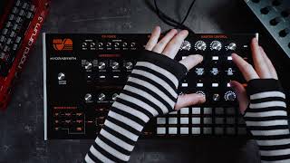 HYDRASYNTH  DFAM DRUM MACHINE [upl. by Ahsiya]