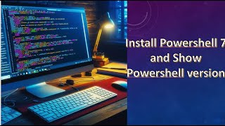 How to install powershell 7 on windows  how to find powershell version [upl. by Gnoix]