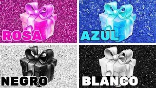 ELIGE 1 REGALO DE 4 👑 CHOOSE YOUR GIFT 4 🎁 4 CAJAS DE REGALOS 🏆 ELIGE TU REGALO 4  Reto al Cerebro [upl. by Timothy]