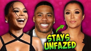 Thats Enough  Shantel Jackson Stays Unfazed While Nelly Revels In Joy [upl. by Nauqyt]