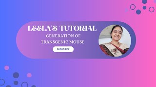 Generation of transgenic mouse  Animal Biotechnology Lecture 42 leelamani4091 [upl. by Dlnaod]