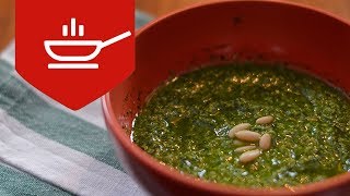 Ev Yapımı Pesto Sos Tarifi  Esen Hünal [upl. by Gladis]